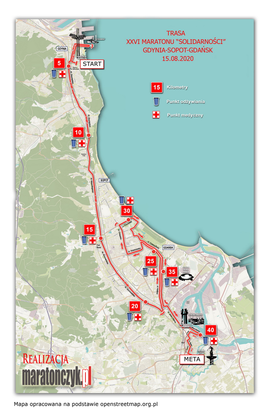 trasa gdansk maraton 2020