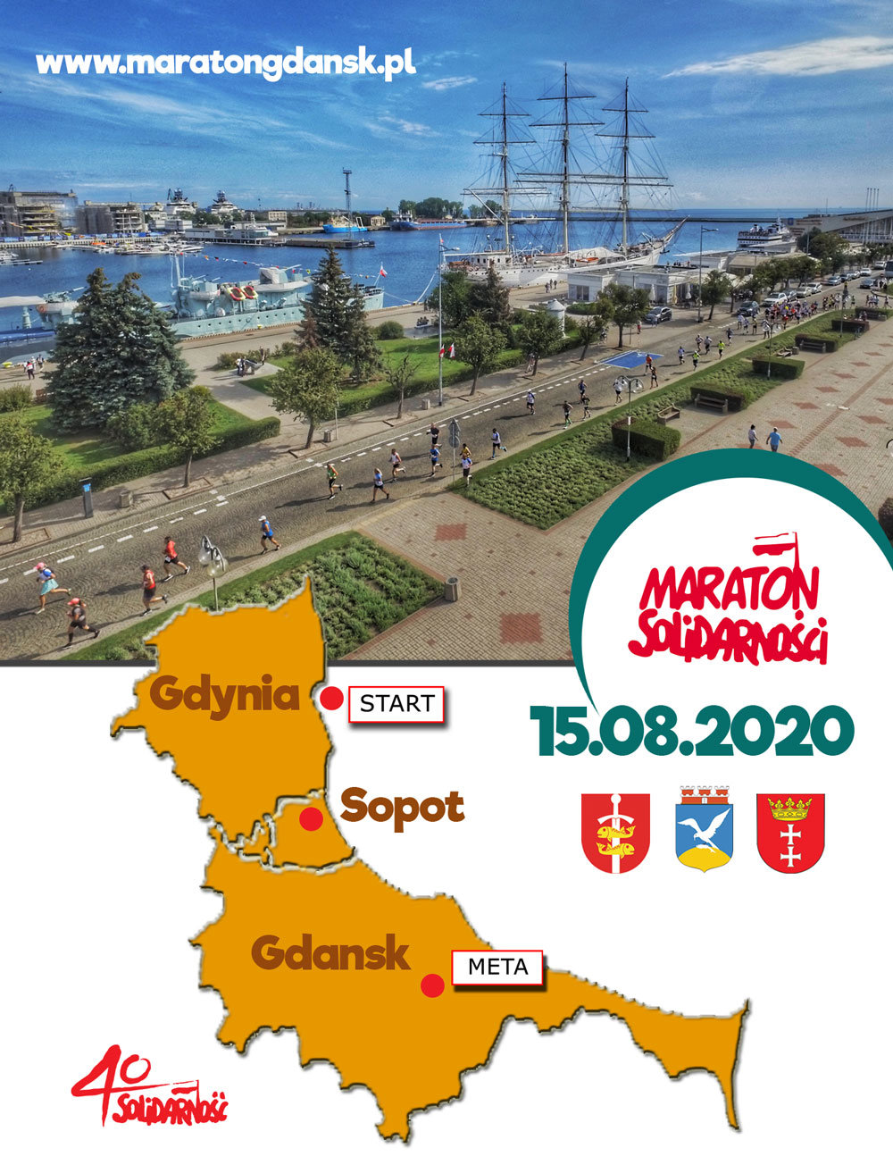 ulotka 26 maraton solidarnosci logo maratonu